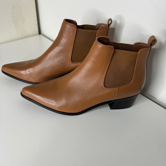 Blondo Emelia Waterproof Ankle Boots in Caramel 10 - Picture 2 of 10